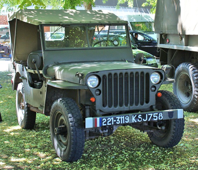 French army jeep picture #1