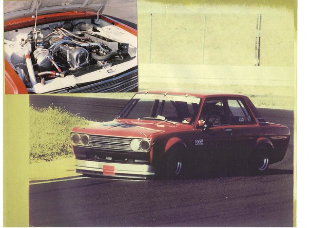 1972 Datsun 510 SCCA Race Car Project For Sale Front