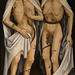 Musée de l'Oeuvre Notre-Dame, Strasbourg. Les Amants Trépassés, Rhin supérieur, vers 1470, huile sur panneau de sapin