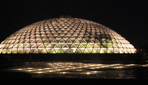 Bloedel Conservatory at Night