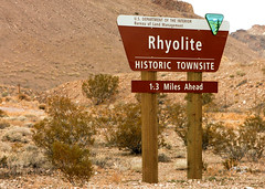 Death Valley: Rhyolite