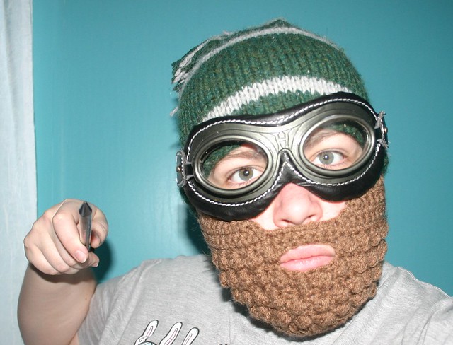Crochet beard what did you just say to me