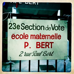 20 mars 2011 Maisons-Alfort Bureau de vote numéro 23