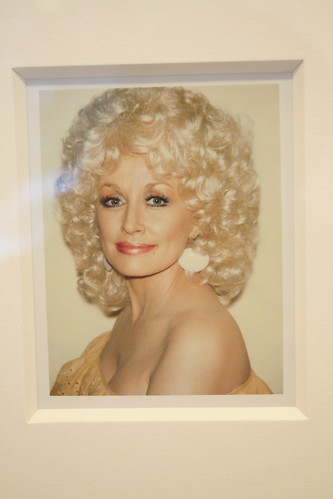 "BIG SHOTS ANDY WARHOL POLAROIDS OF CELEBRITIES" at Danziger Projects, NYC - Dolly Parton by mickeyono2005
