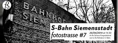 Fotostrasse #7 at the S-Bahnhof Siemensstadt