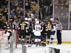 Boston Bruins vs. Atlanta Thrashers, April 2, 2011
