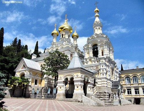 Crimea, Yalta, la cattedrale ortodossa © Eliseo Bertolasi