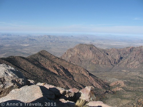 The view from Emory Peak, Big Bend National Park, Texas