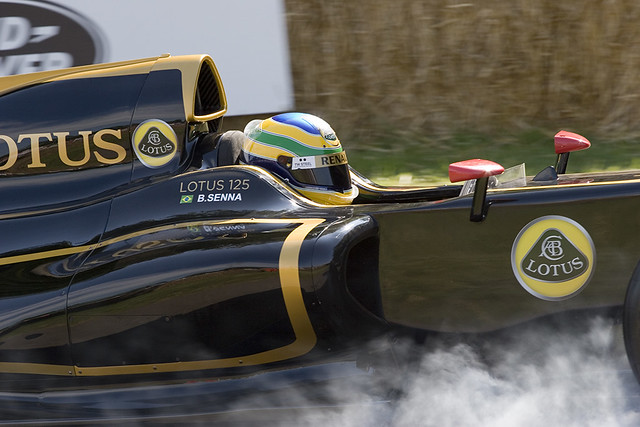 Bruno Senna Lotus 125
