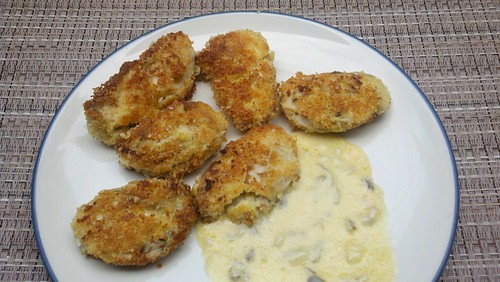 grain free pan fried oysters