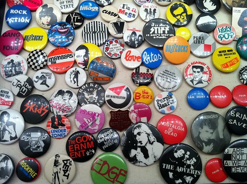 Punk Rock Button Collection