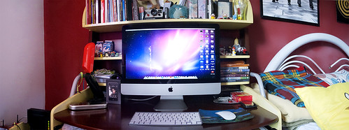 My Desk. (panorama)