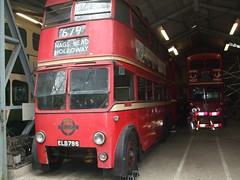 London Trolleybus 796 from Paris at East Anglia Transport Museum