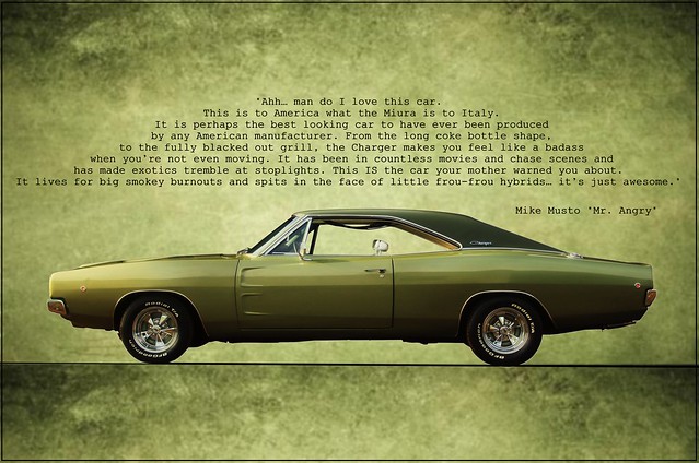 1968 Dodge Charger R T Ahh Man Do I Love This Car