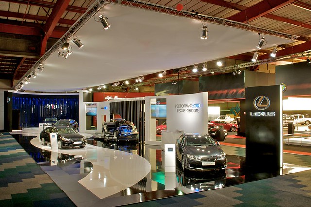 Lexus stand Johannesburg International Motor Show 2008 Nasrec Expo 