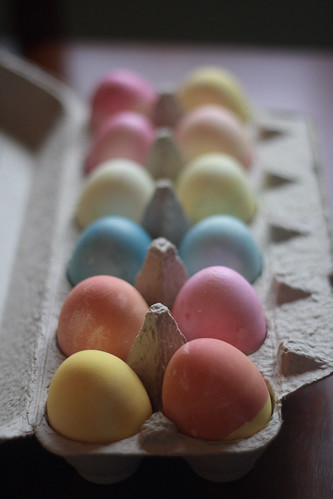 eggs (natural dyes)