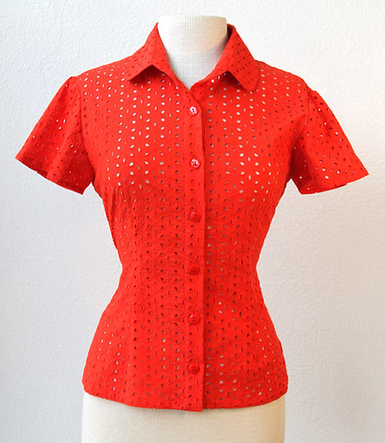 BASIC BLOUSE ~ cotton ~ made in house ~ $60
