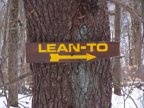 Lean-To Sign