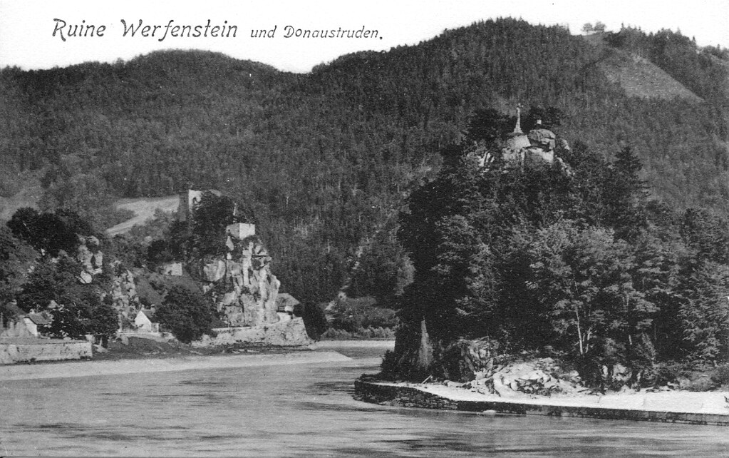 Burg Werfenstein und Insel Wörth 14 1911