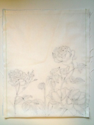 7b - Botanic Sketch Tote Bag Tutorial