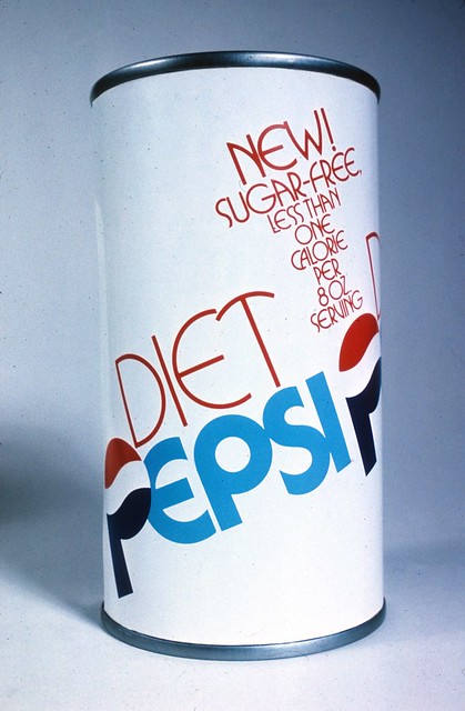 Proposed design for the Diet Pepsi can