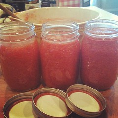 Old jelly jars by Ball are perfect for #homemade preserves made with simple ingredients
