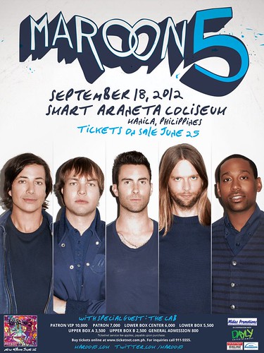 Maroon 5 Manila concert