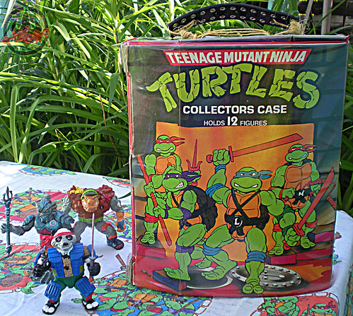 Tara Toy Corp. :: "TEENAGE MUTANT NINJA TURTLES" - COLLECTORS CASE i (( 1988 ))