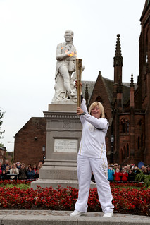 London 2012 Olympic Torch Relay , Dumfries