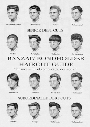 OFFICIAL BONDHOLDER HAIRCUT GUIDE by Colonel Flick
