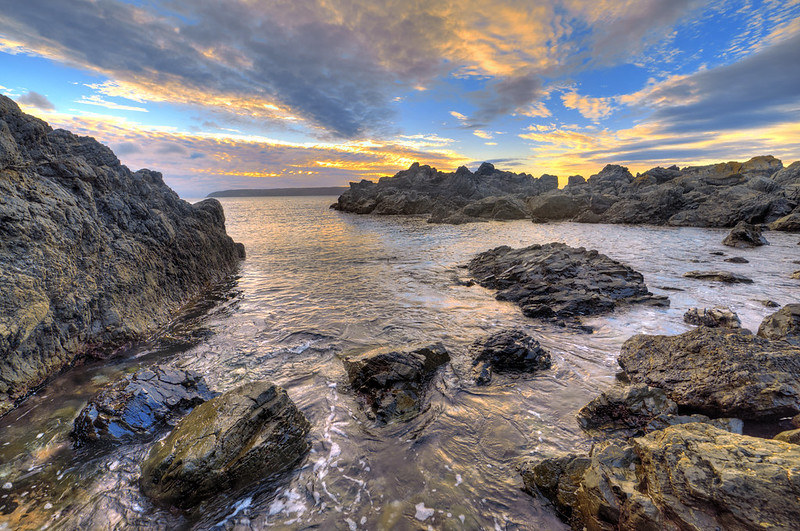 Sunset - Rocky Bay