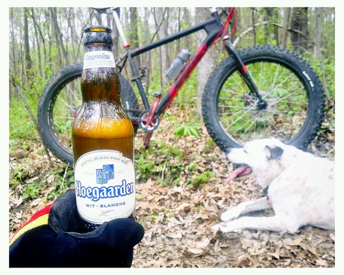 A beer. A dog. A fat bike. by unclefuzzy_ss