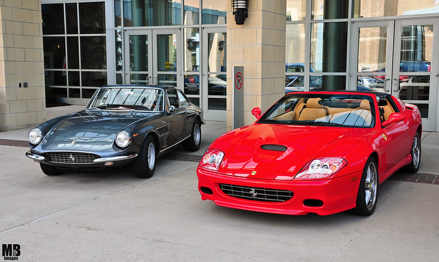 Ferrari's Old New Ferrari 330 GTC and 575 SuperAmerica
