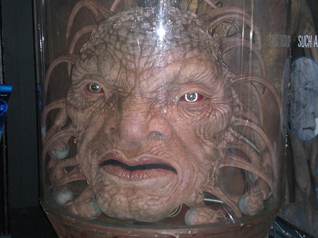 The Face of Boe Dr Who Exhibition Museum of Science Industry Manchester 