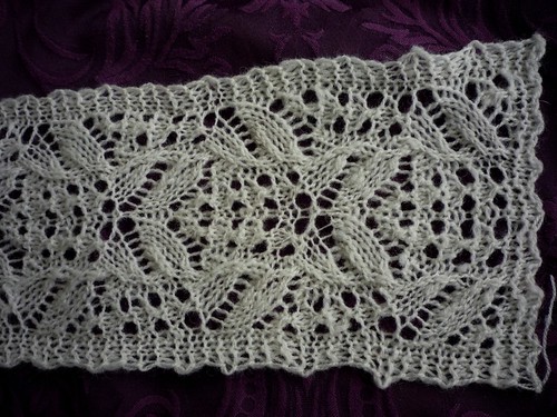 Lace from handspun