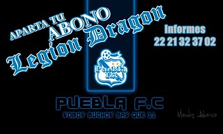 Abono Legión Dragón Temporada 2012 Puebla FC