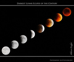 Super Darkest Total Lunar Eclipse 2011