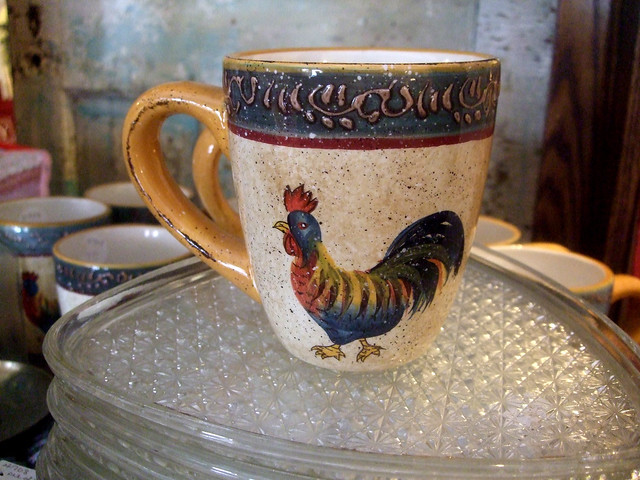 Chicken on a cup