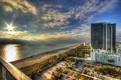 Miami Beach - W Hotel Balcony View