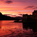 Eilean Donan Castle Sunset, Scotland