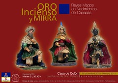 Oro, Incienso y Mirra - Reyes Magos en Nacimientos de Canarias