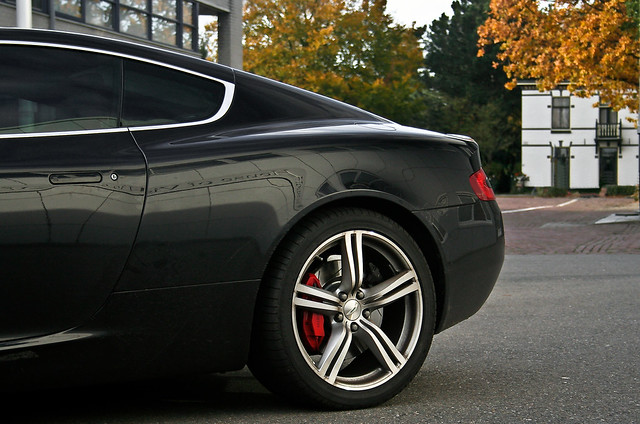 Black Aston Martin DB9 Coup I made this picture a few months ago