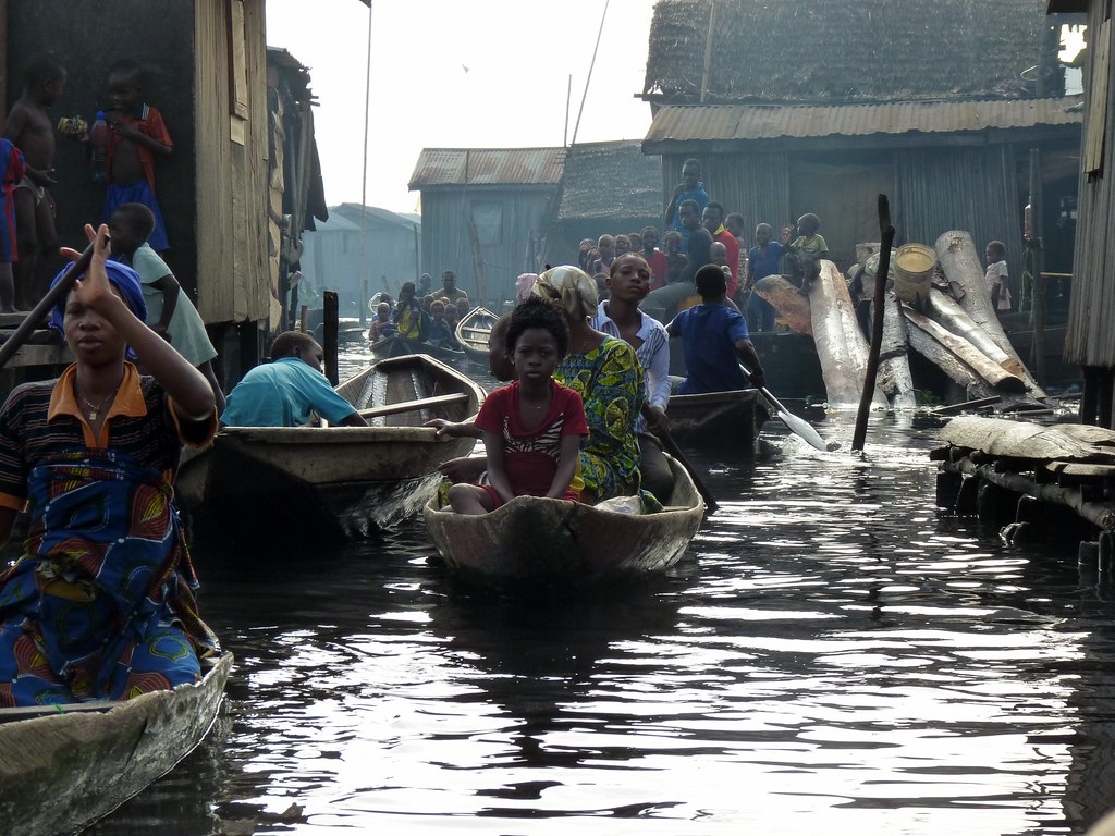 Residents of Makoko Slum