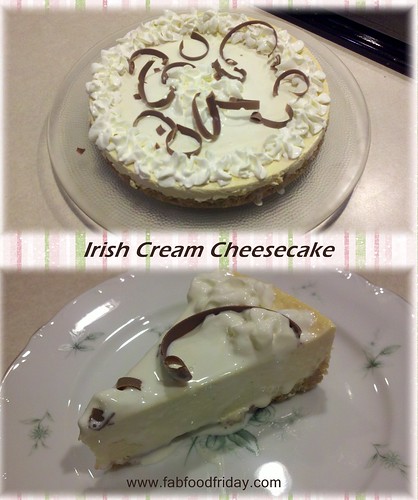 Irish recipes: Irish cream cheesecake