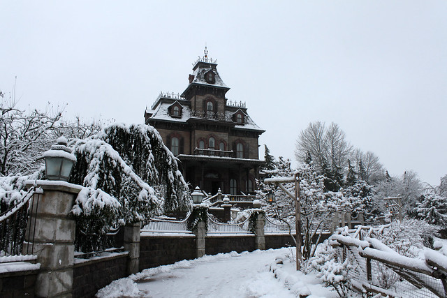 Phantom Manor in the snow