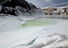 Lacs de Bassies glacés 