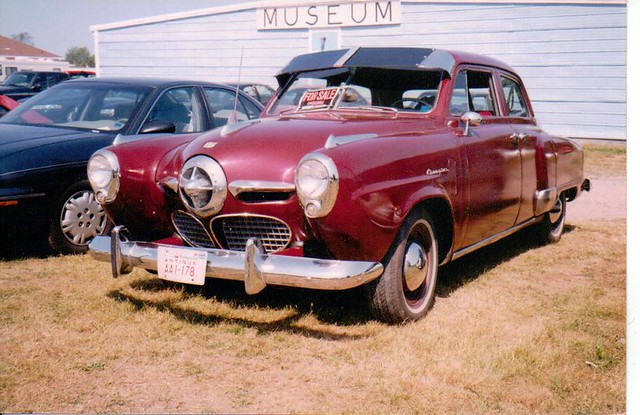 This 1950 Studebaker Champion sedan is seen while being offered for sale in