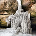 Циповский водопад зимой Tsipovsky Falls in winter