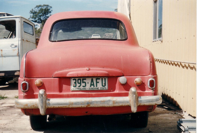 Covers a Ford Consul Mk1 that was waiting in hope for someone to buy it and