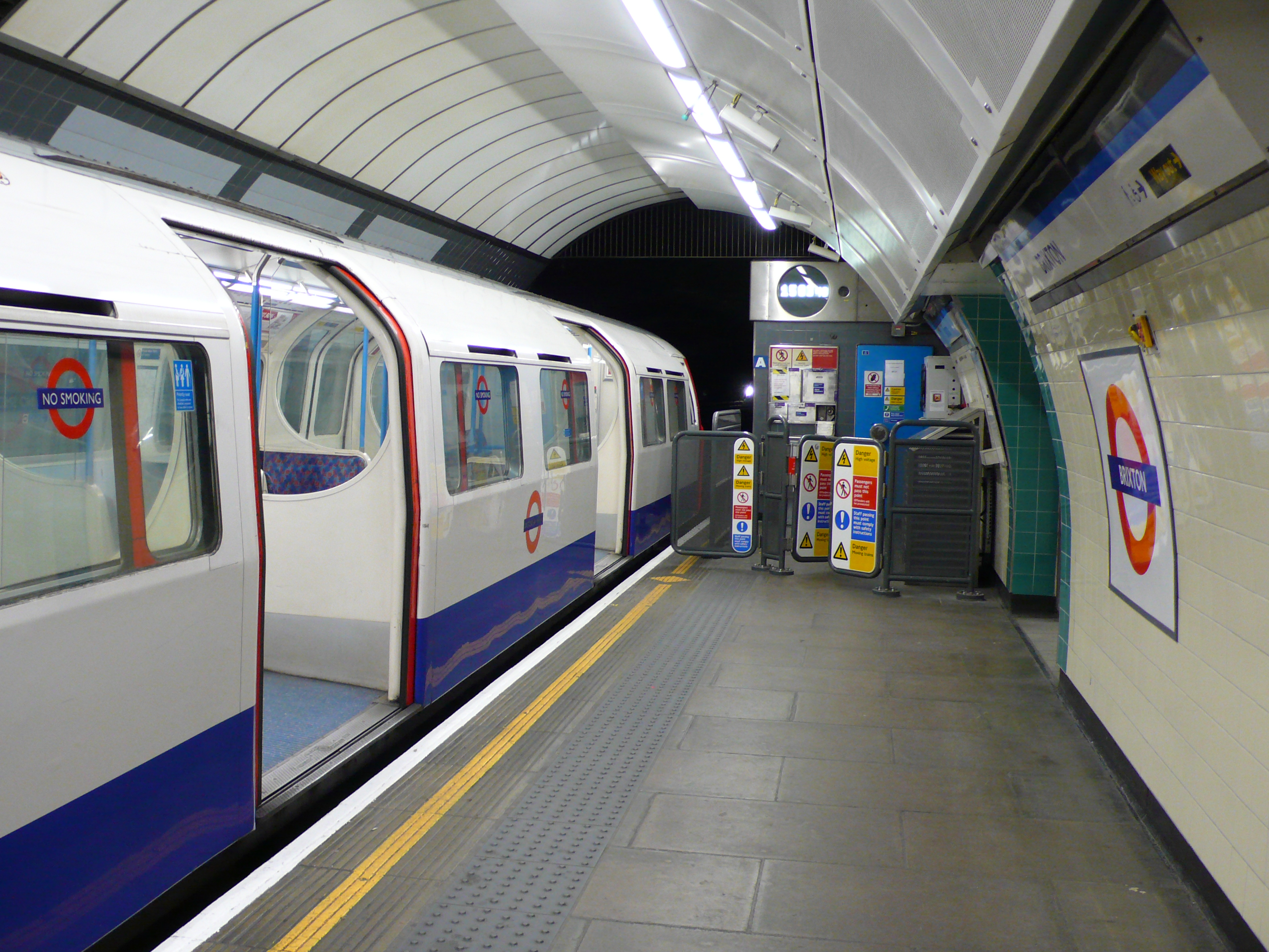 London Underground Map Brixton Station